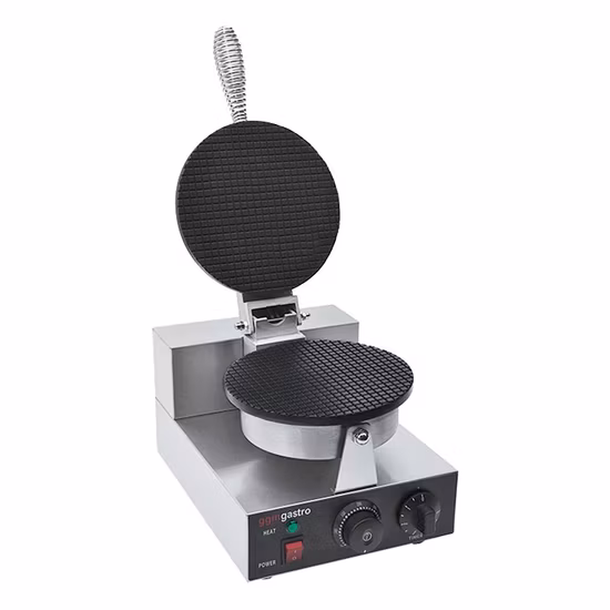 아이스크림 콘용 전기 상업용 벨기에 계란 와플 메이커 와플 다리미